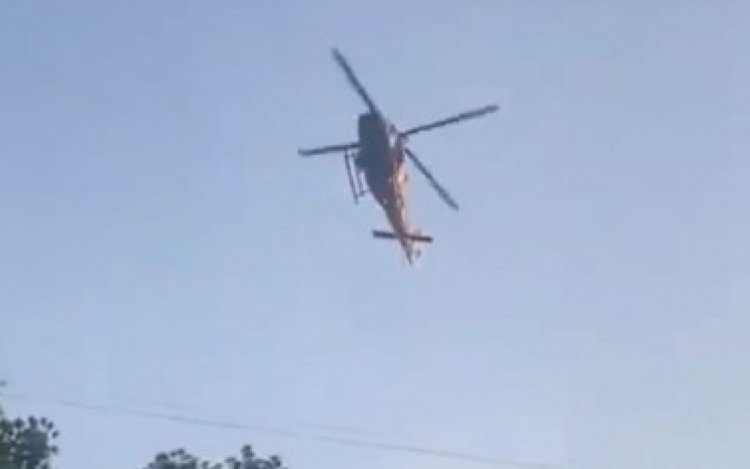 Helicóptero da Polícia Civil é alvo de tiros e atinge rede elétrica em Duque de Caxias