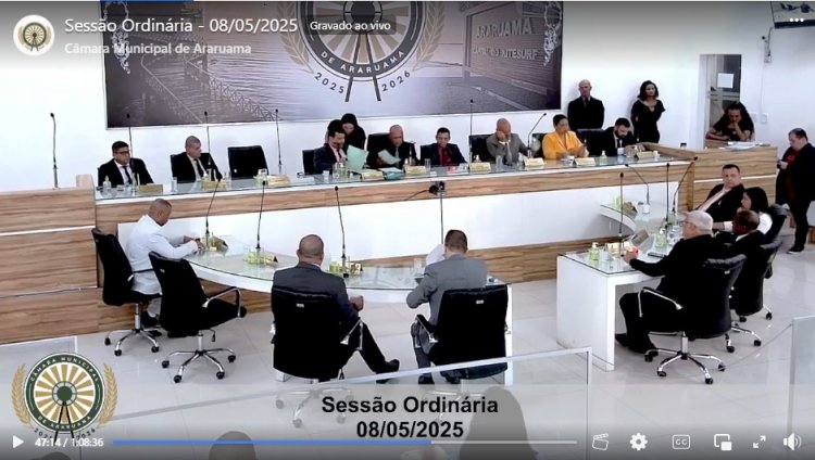 Câmara de Araruama aprova vale-alimentação de até R$ 1.500 para vereadores